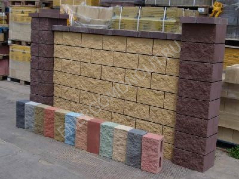 Фотографии ЖБИ для заборов - Блоки ФБС ГОСТ