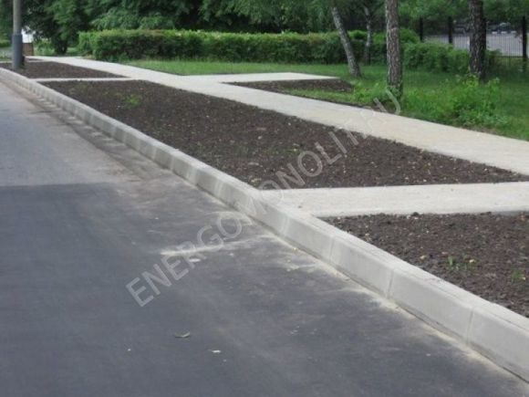 Фотографии ЖБИ бордюры - Изготовление бетонных бордюров
