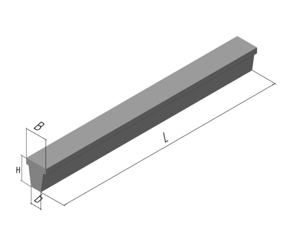 Ригель РДП 4.56-110АтV фундаментная балка