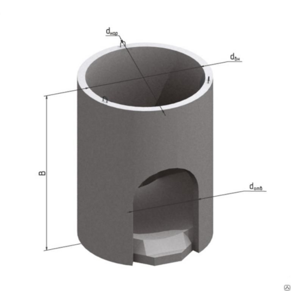 Колодец ВС-10 водосточный колодец ВС-10
